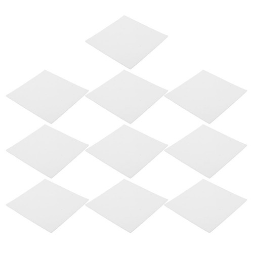 White felt kiln pads 10pcs - white,