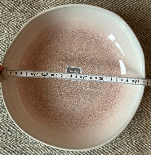 New denby kiln coral large - new,