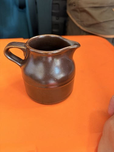 Vintage kiln craft - brown, milk