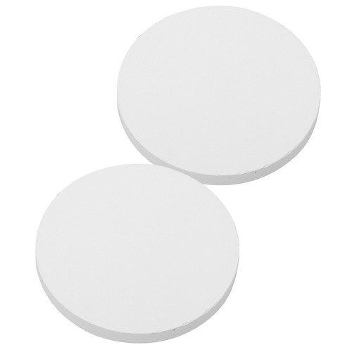 2pcs white alumina - 2pcs,
