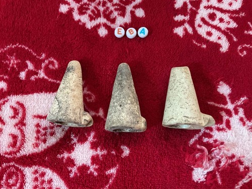 Antique pottery kiln supports - antique,