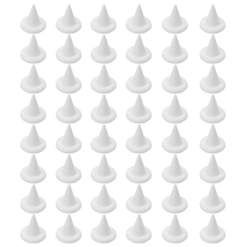 50pcs durable white - white, ceramic