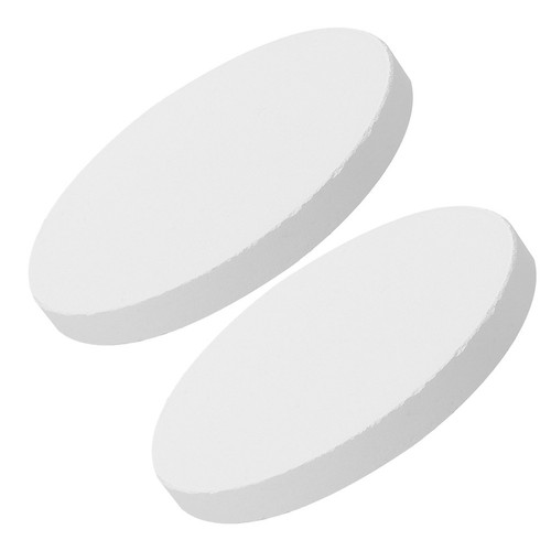 2pcs durable white - durable, alumina