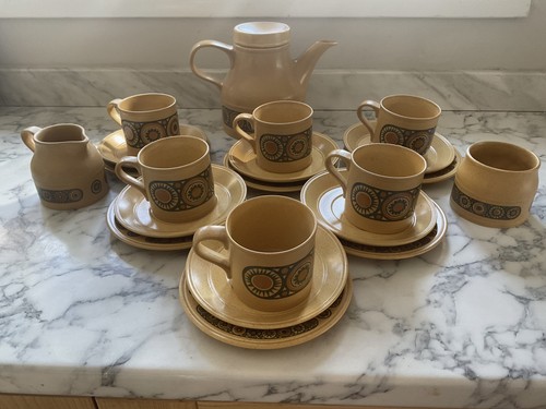 Vintage 1970s kiln craft tea - 1970s,