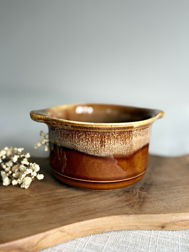 Vintage 1970s kiln craft brown - kiln,