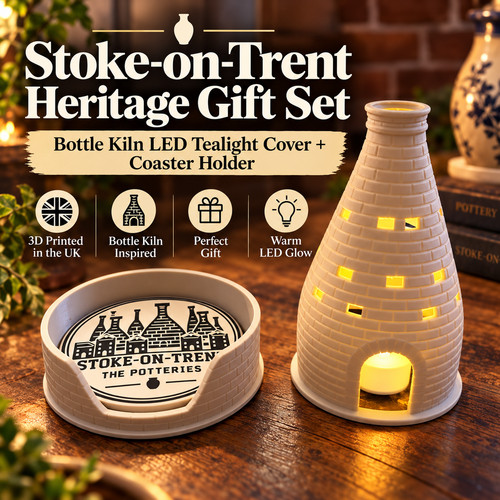 Stoke trent bottle - stoke-on-trent, led