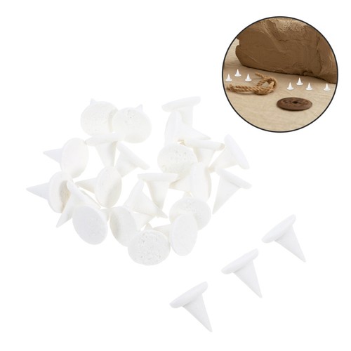 25pcs durable white ceramic - 25pcs,