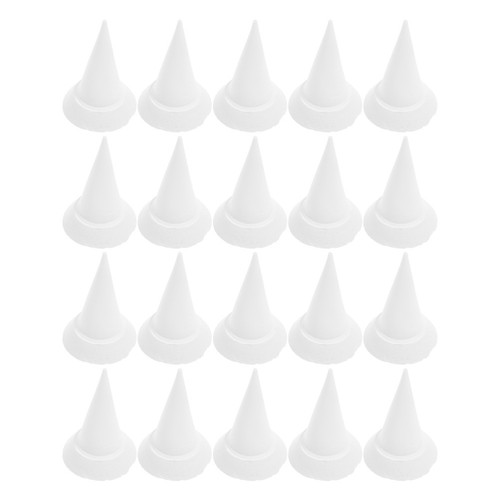 20pcs white ceramic kiln nails - ceramic,