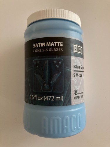 Amaco satin matte blue green - satin,