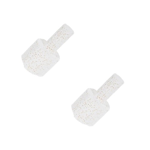 White ceramic kiln plug - ceramic,